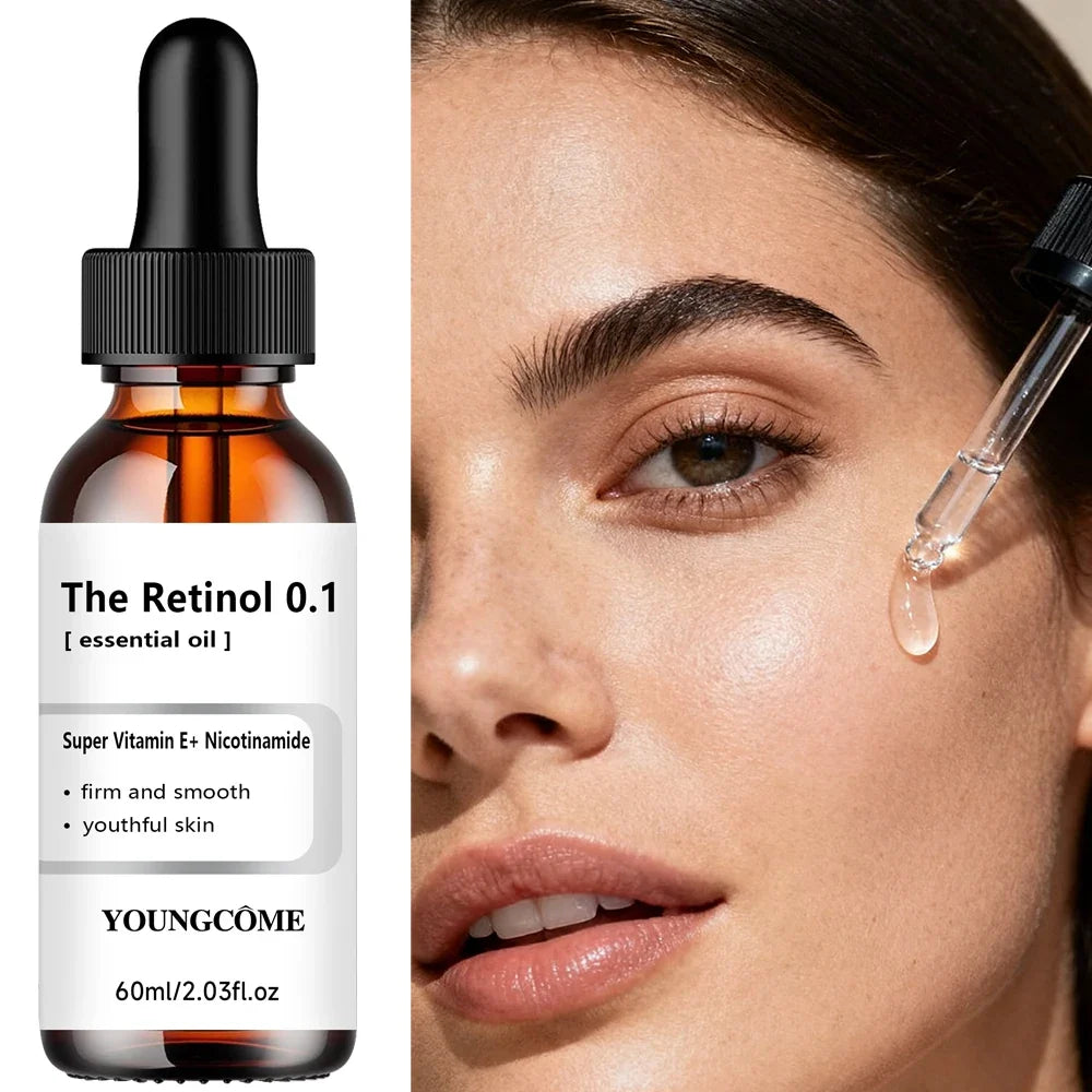 Retinol Face Serum – Vitamin E & Hyaluronic Acid | YOUNGCOME