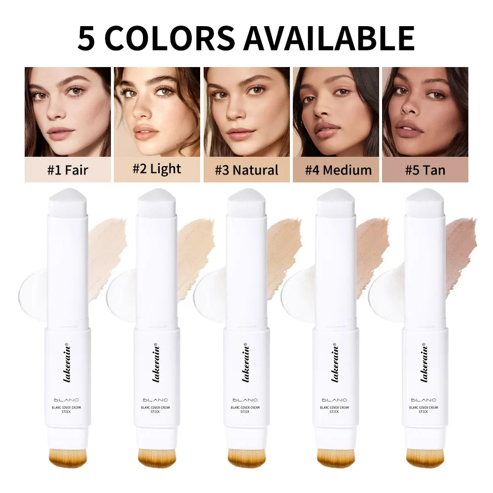 Lakerain Color-Changing Foundation Stick | Full Coverage Matte