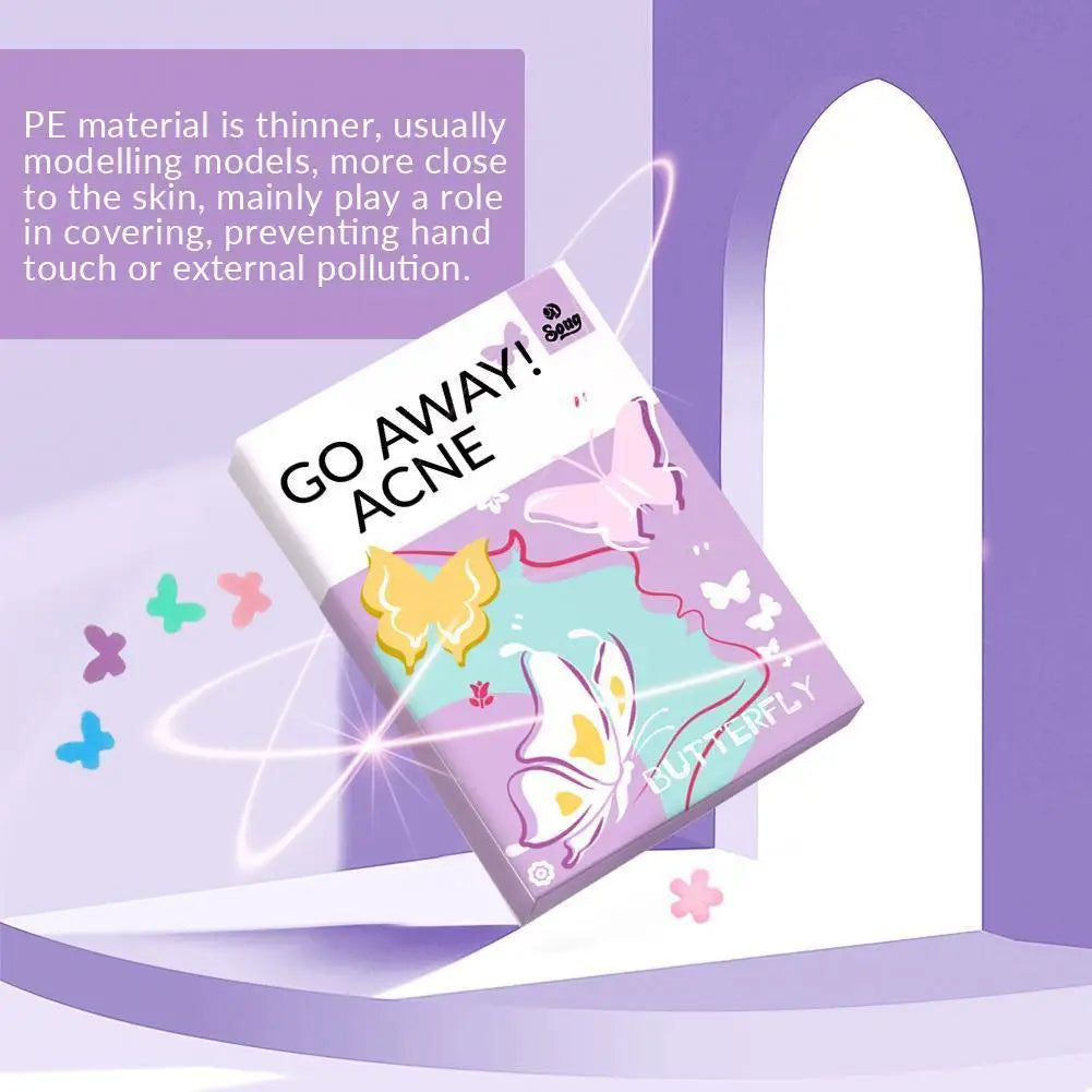 Cute Butterfly Heart Star Acne Pimple Patches – 120-420 Count
