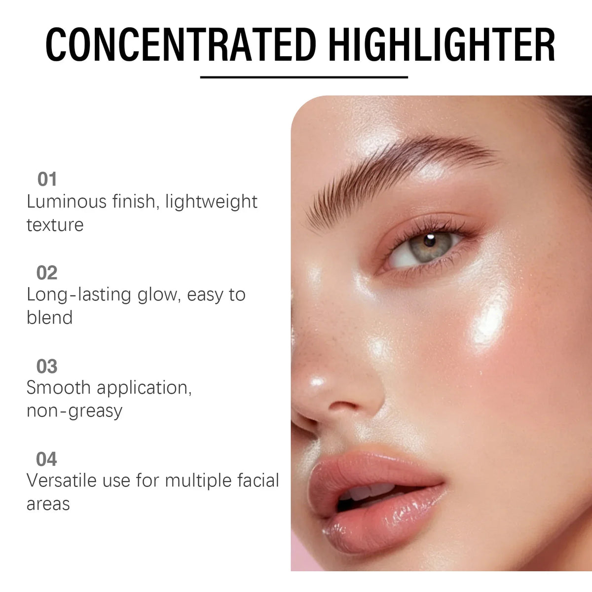 Zephoco Liquid Highlighter – Radiant Glow Makeup 20ml