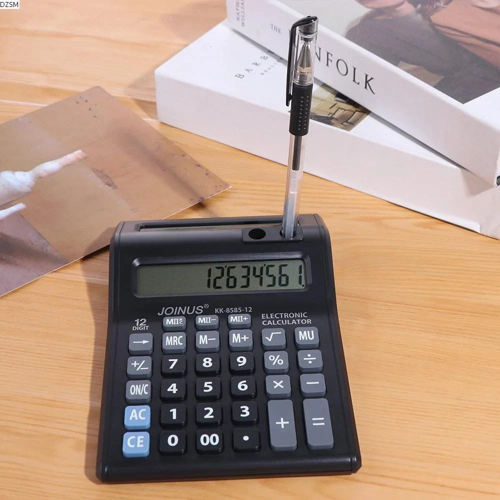 12-Digit Dual Screen Finance Calculator – Battery Powered