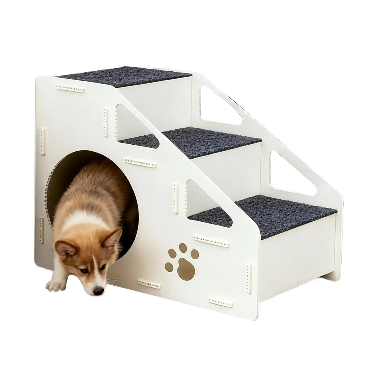 1 Foldable Non-slip Ramp Dog Stairs Small Puppy Ladder House Home