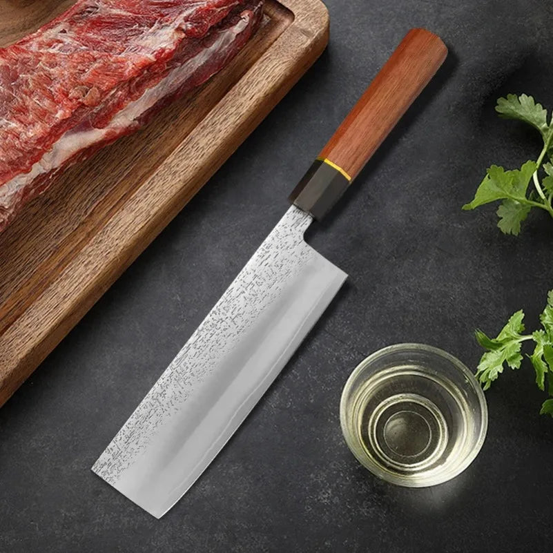 InLeung Forged Meat Cleaver – Stainless Steel Chef Knife
