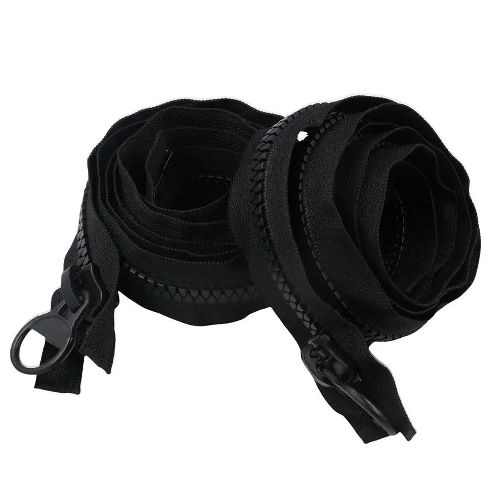 Closed End Resin Zipper with Pull Ring | 7 Sizes – Nickel-Free