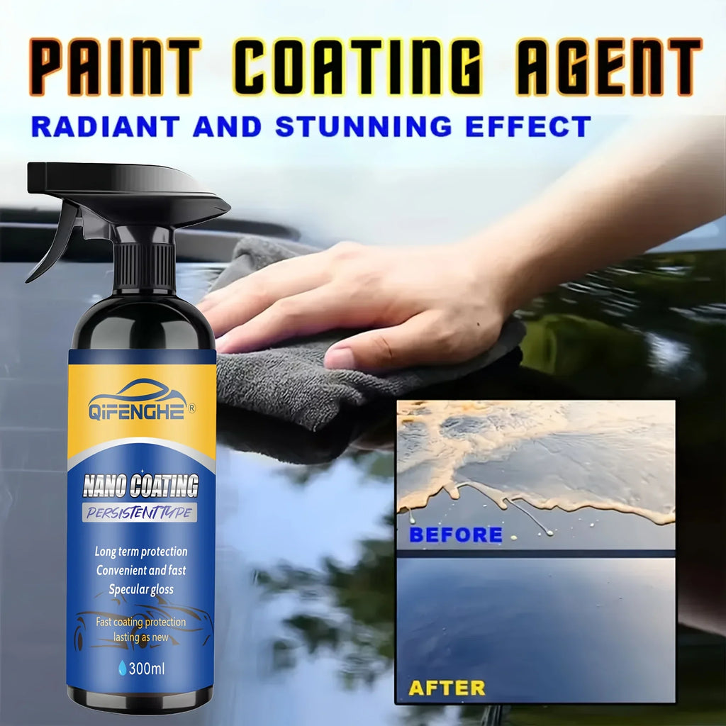 3-in-1 Nano Coating Spray – Gloss, Scratch Shield & Shine