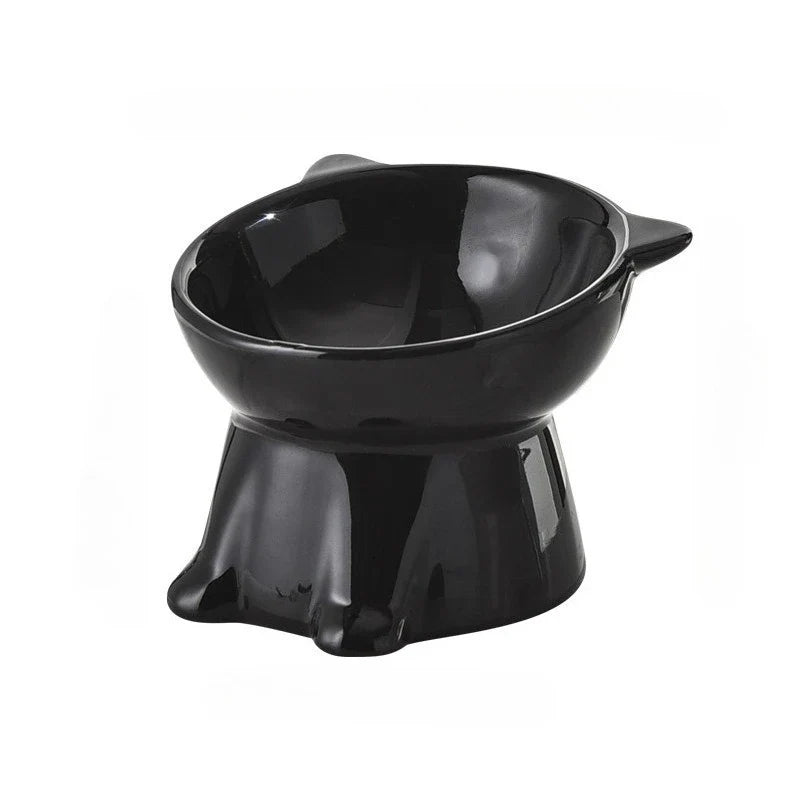 Elevated Anti-Knock Cat & Dog Bowl | High Foot Pet Feeder