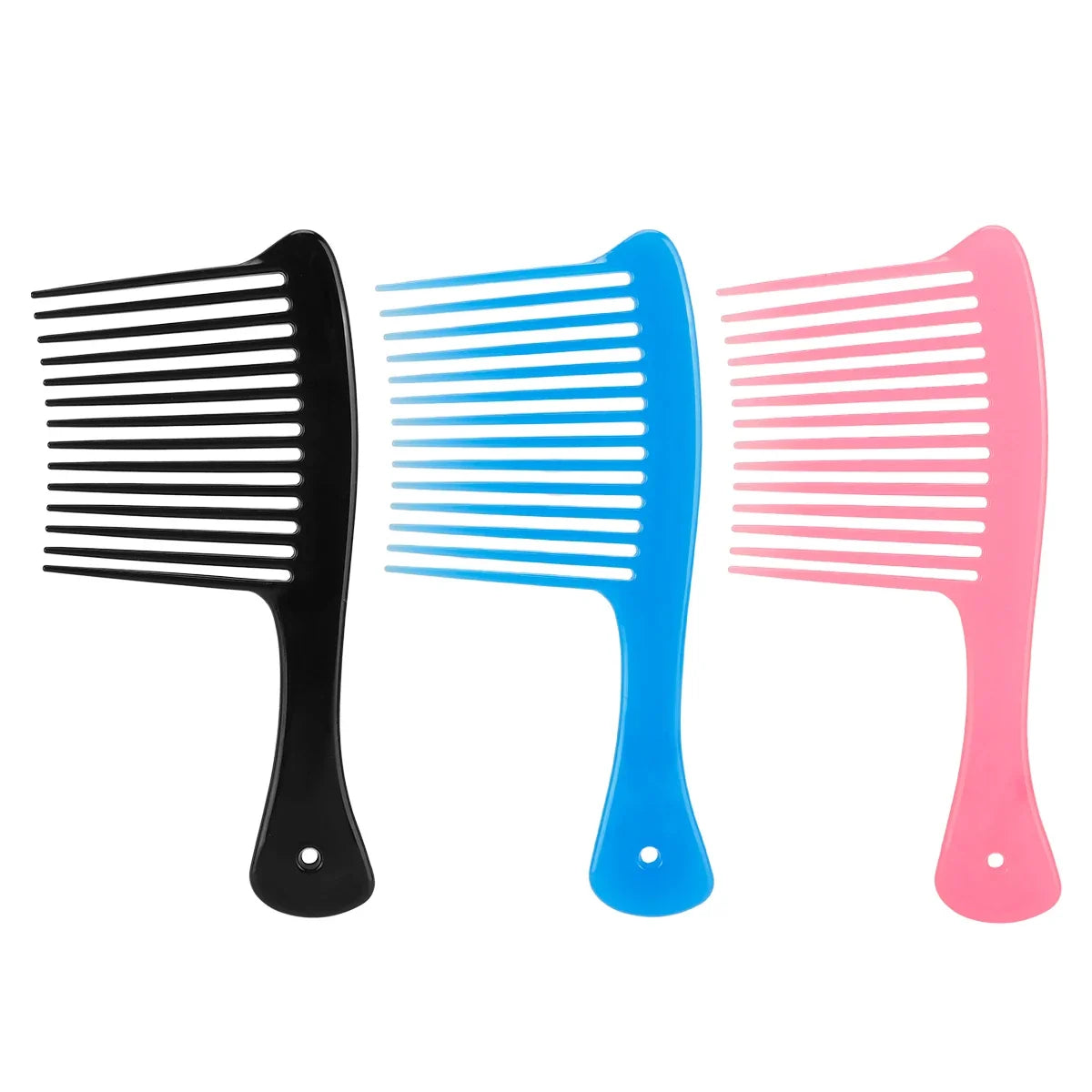 Wide Tooth Shark Comb – Anti-Static Detangling Styling Tool