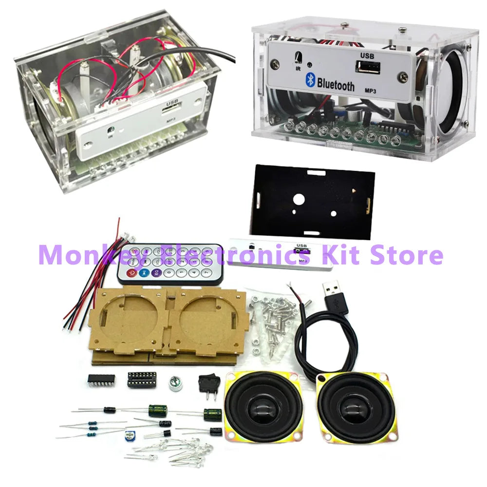 DIY Bluetooth Speaker Soldering Kit – Stereo Electronics Project