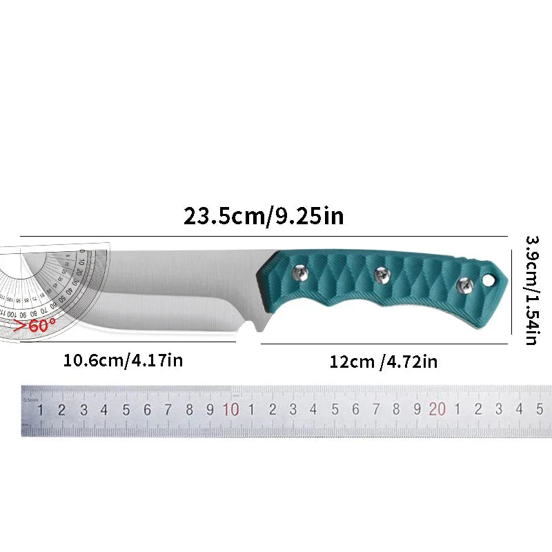 Stainless Steel Boning Knife – Pocket Knife for BBQ & Meat