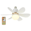 E27 LED 30W Ceiling Fan Light with Remote & Dimming