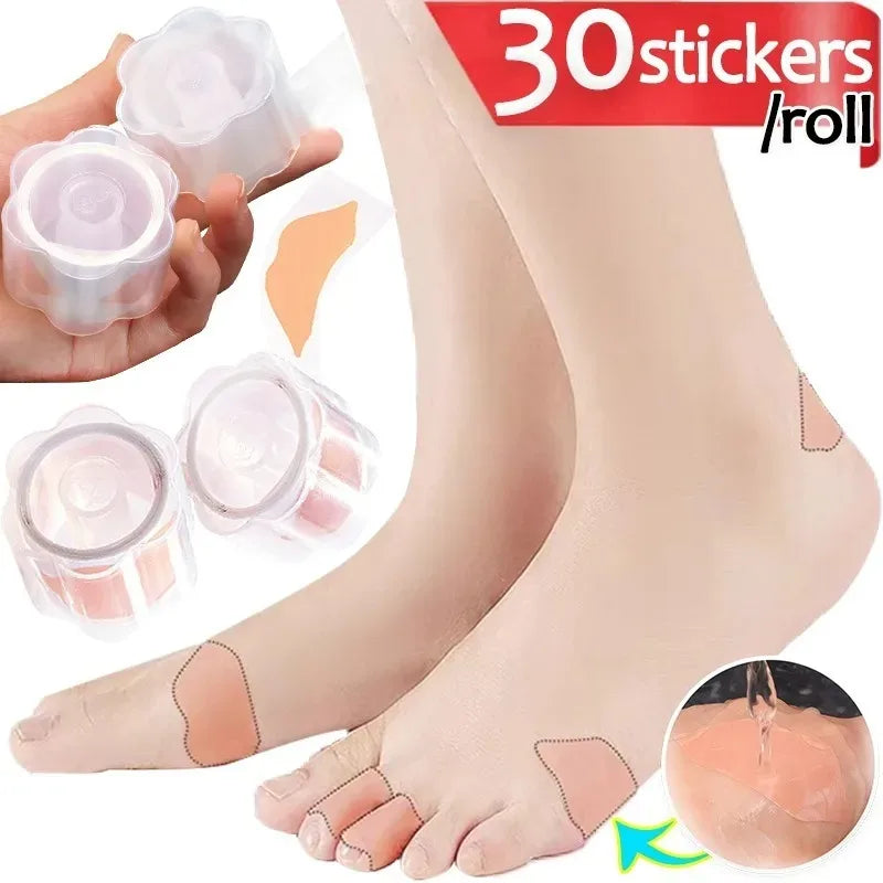 Anti-Friction Foot Patches 30pc – Toe, Heel & Finger Guard