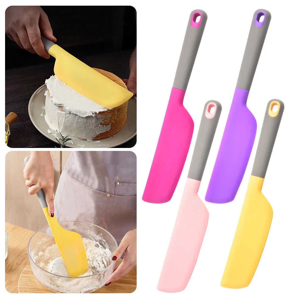 Food Grade Silicone Spatula – Heat Resistant Baking Scraper