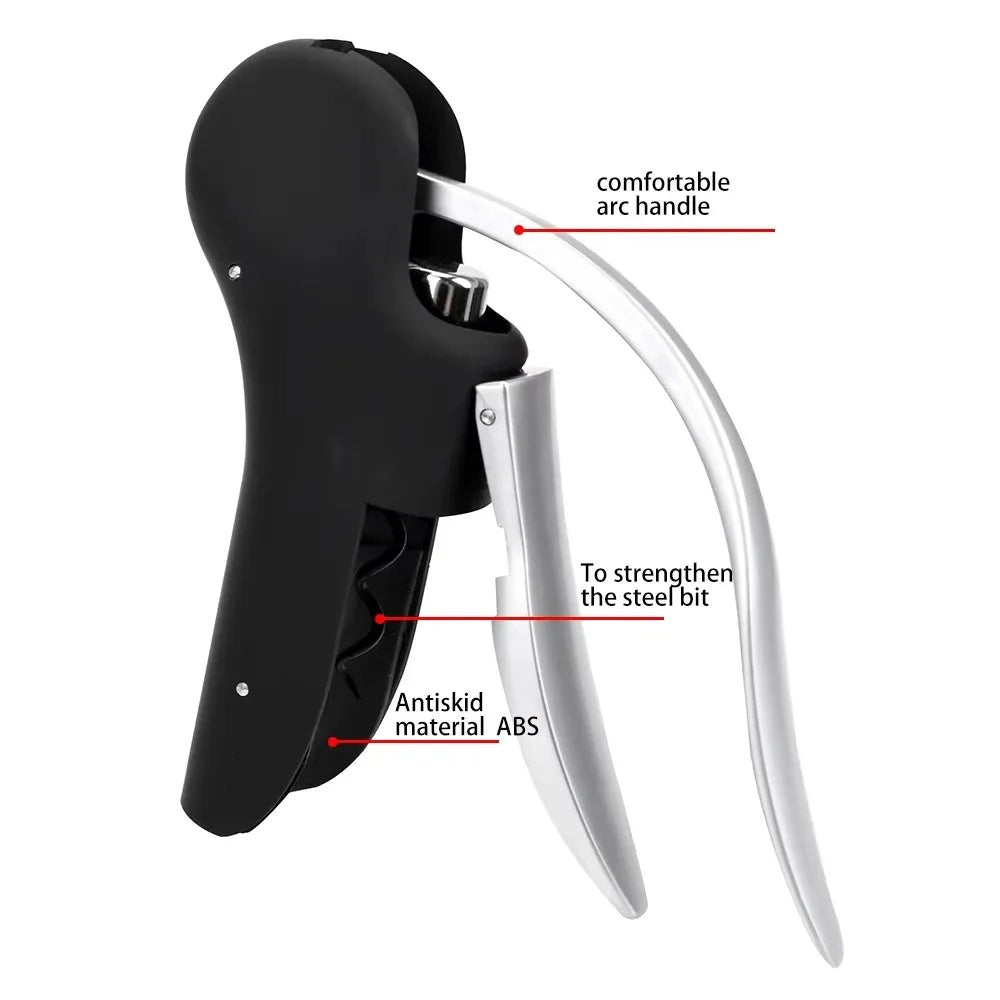 CHANSUNRUN Wine Opener Corkscrew Set – Lever & Foil Cutter