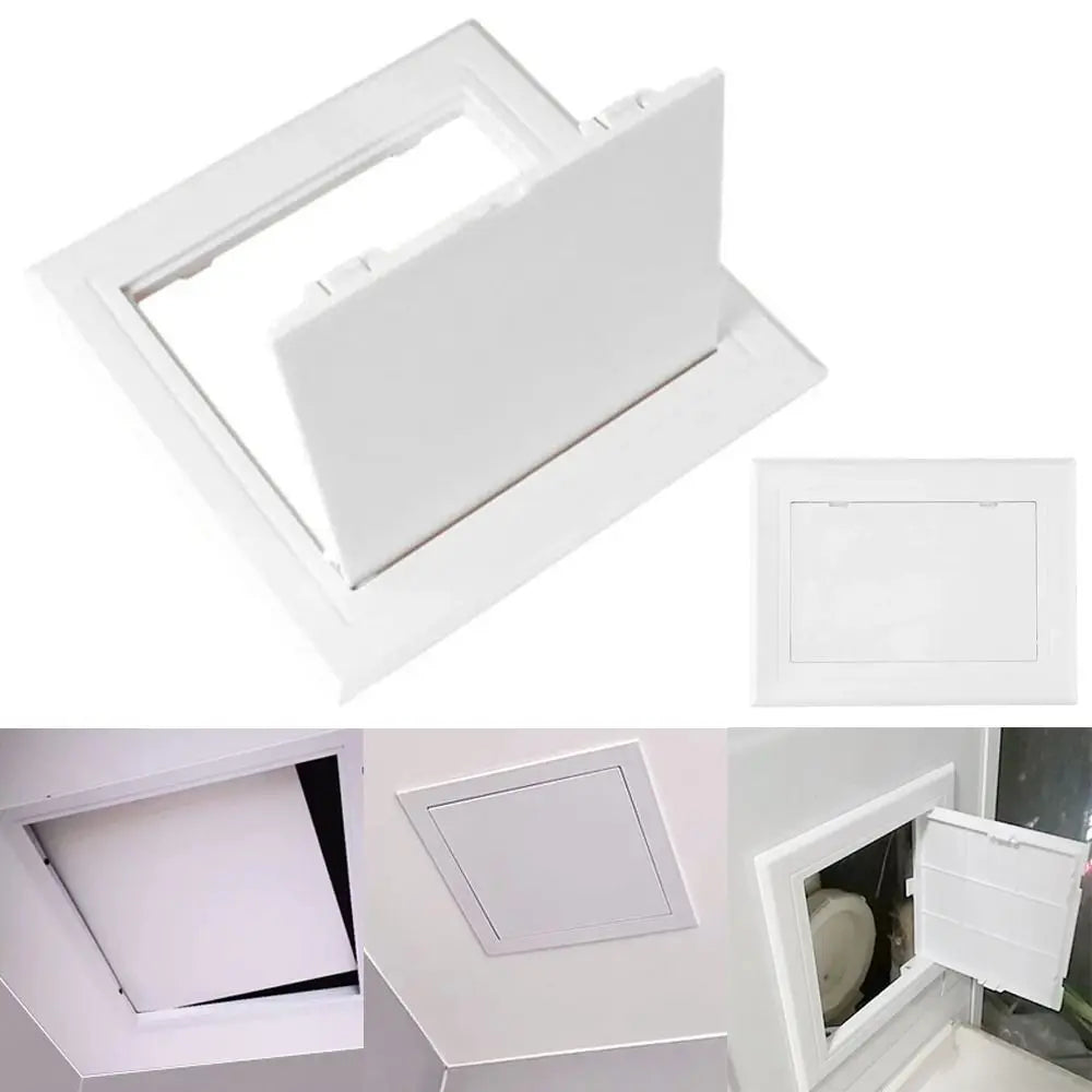 White Hinged Access Hatch Panel – ABS Plastic Wall & Ceiling