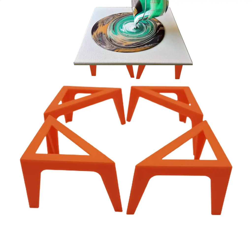 Canvas Corner Stands Mini Pouring Support Risers Paint Cabinet Doors