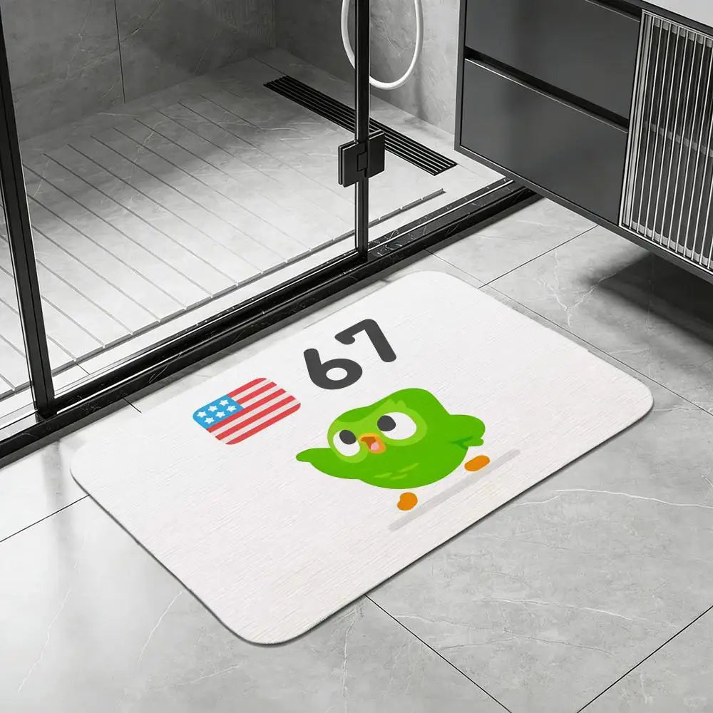 Diatomite Bath Mat – Quick Dry, Absorbent & Anti-Slip
