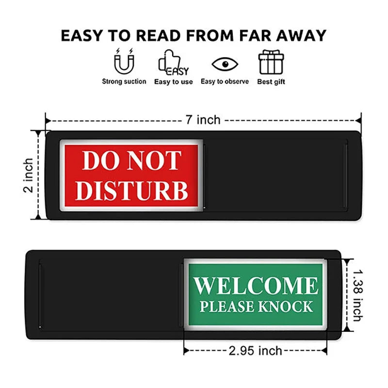 Privacy Signs Do Not Disturb Welcome Home Office Restroom Meeting