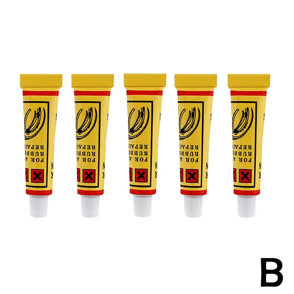 Tire Puncture Repair Glue – Bike, Motorcycle & Car 5/20 Pack