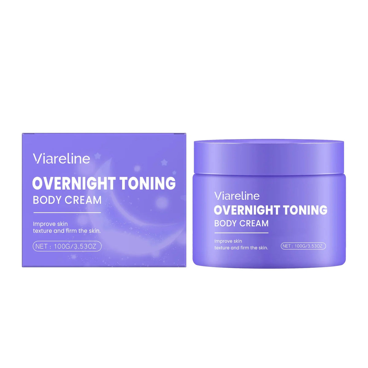 Viareline Overnight Firming Body Cream – Toning & Moisturizing