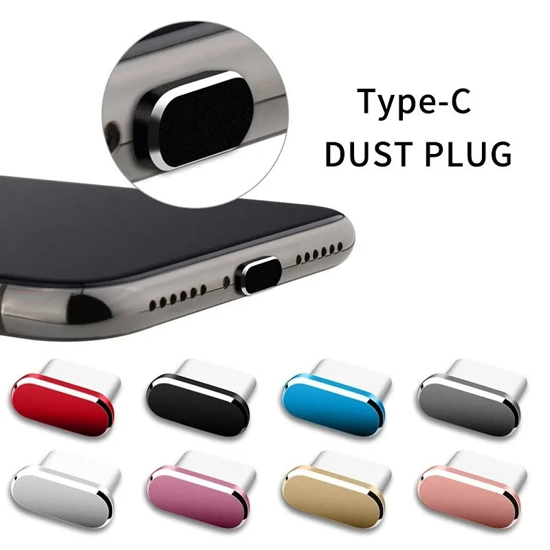 Phone Protector Dust Cap C Plug Usb Mobile Accessories Earphone Jack