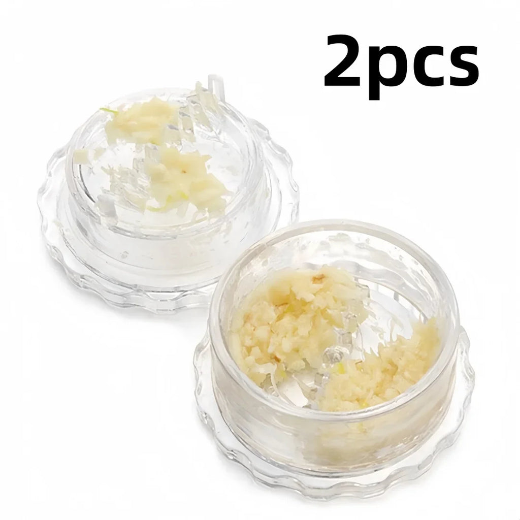 2-Pc Manual Garlic Grinder Twisting Press – Kitchen Gadget
