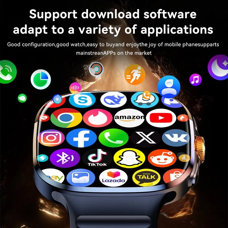 Zestbolt M99 4G Android Smartwatch 2.4" AMOLED 8MP Camera GPS