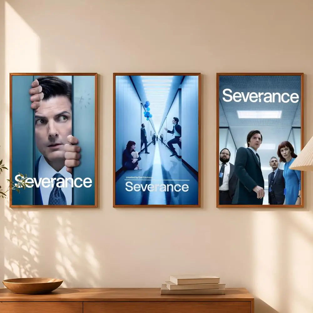 Severance TV Show Self-Stick Wall Art Poster | Waterproof Decor