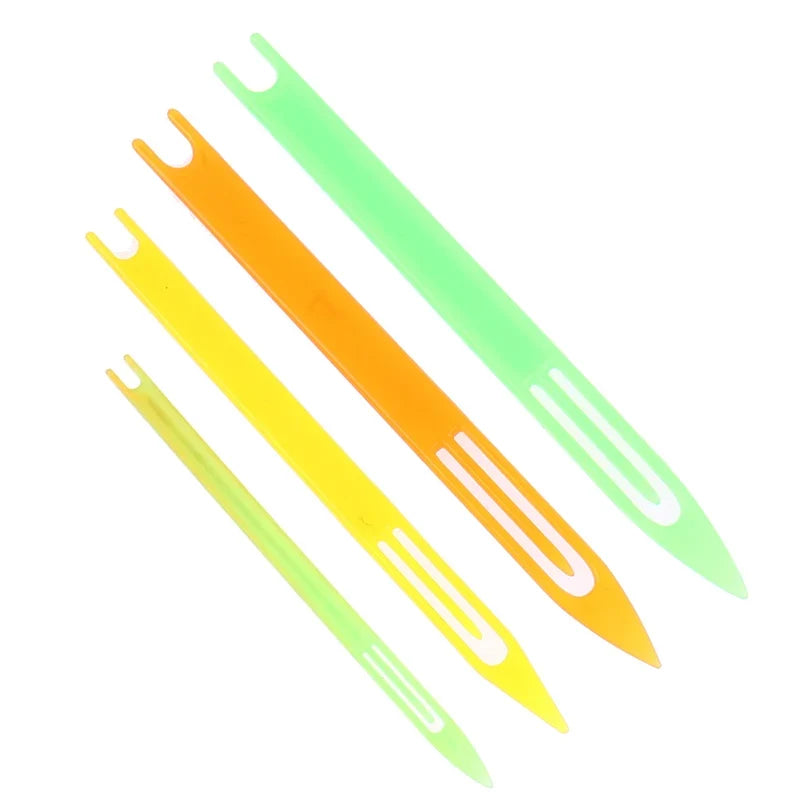 7-Piece Fishing Net Repair Netting Needles – Plastic Shuttle Set