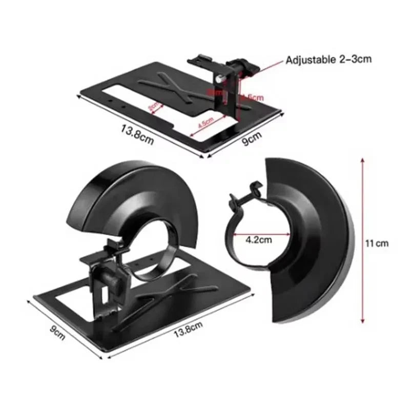 Balance Base Guard Cover DIY Woodwoking Tools Adjustable Metal Angle
