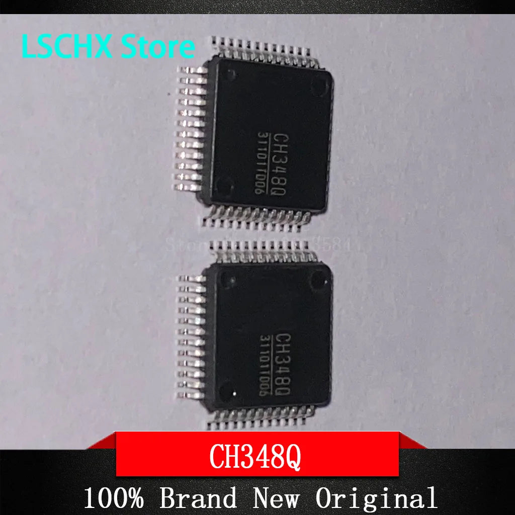 CH348Q LQFP-48 USB to 8 Serial Port Chip – 1 to 5 pcs
