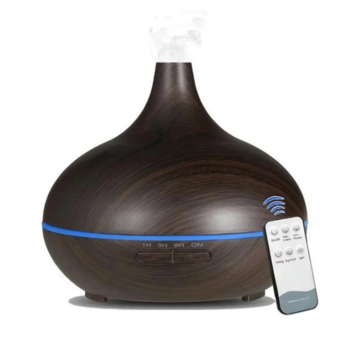 4-in-1 Humidifier Starry Projector Aromatherapy Diffuser & Flame Light