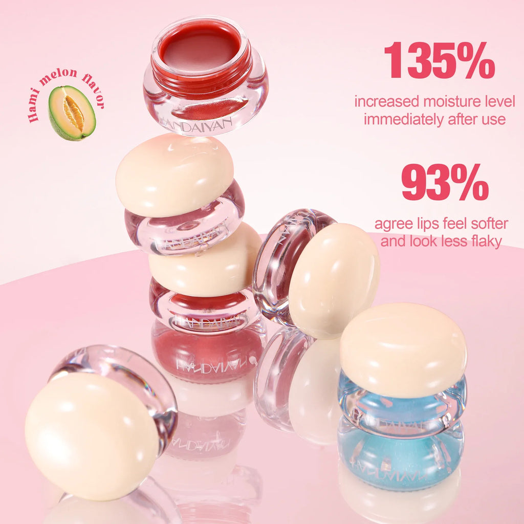 4-Color Jelly Lip Gloss – Mirror Shine, Pearl Glow & Non-Sticky