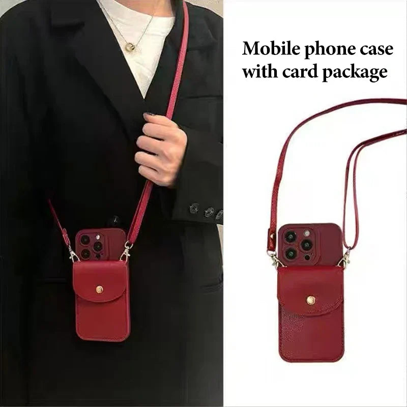 iphone15 Case Iphone Card Storage Leather iphone17 Max Cases Wallet