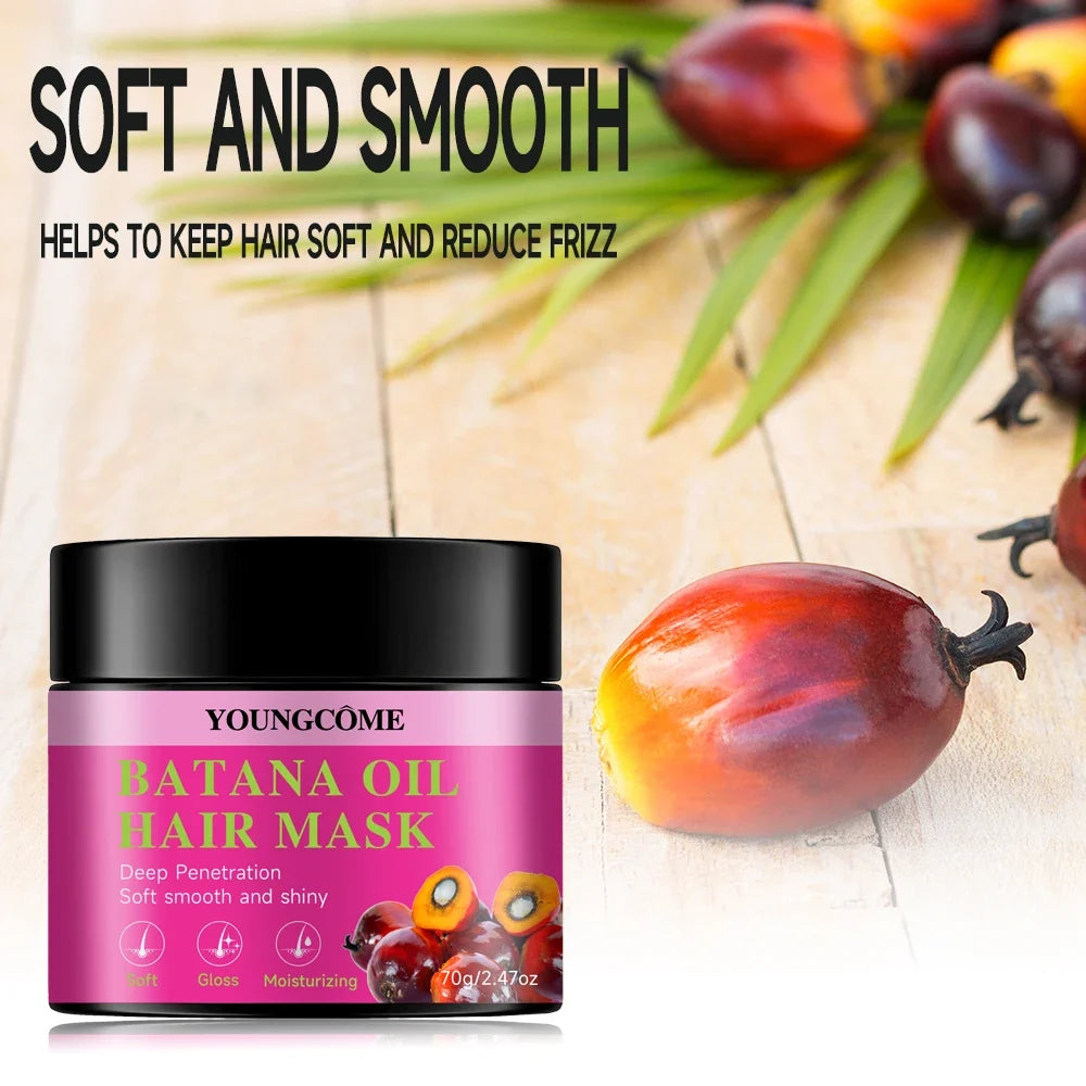 Batana Oil Hair Mask – Deep Hydration & Shine | All Hair Types