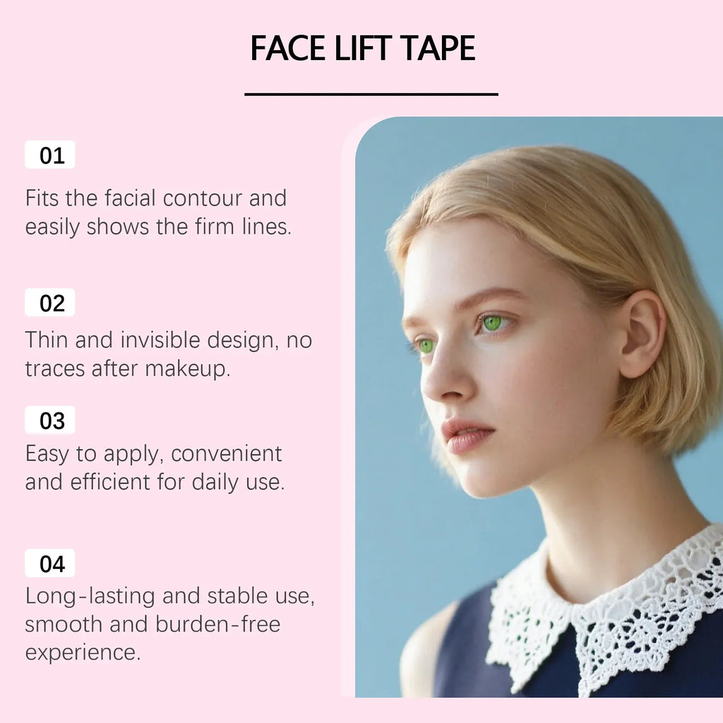 Hyaluronic Acid Facial Lifting Patches 120pcs | Face Tape
