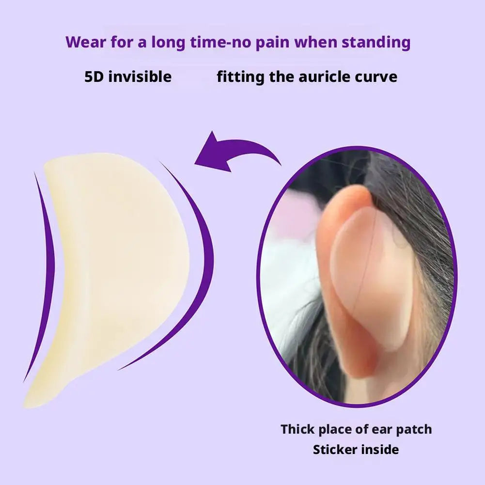 3D Silicone Elf Ear Stickers – Self-Adhesive & Reusable Cosplay