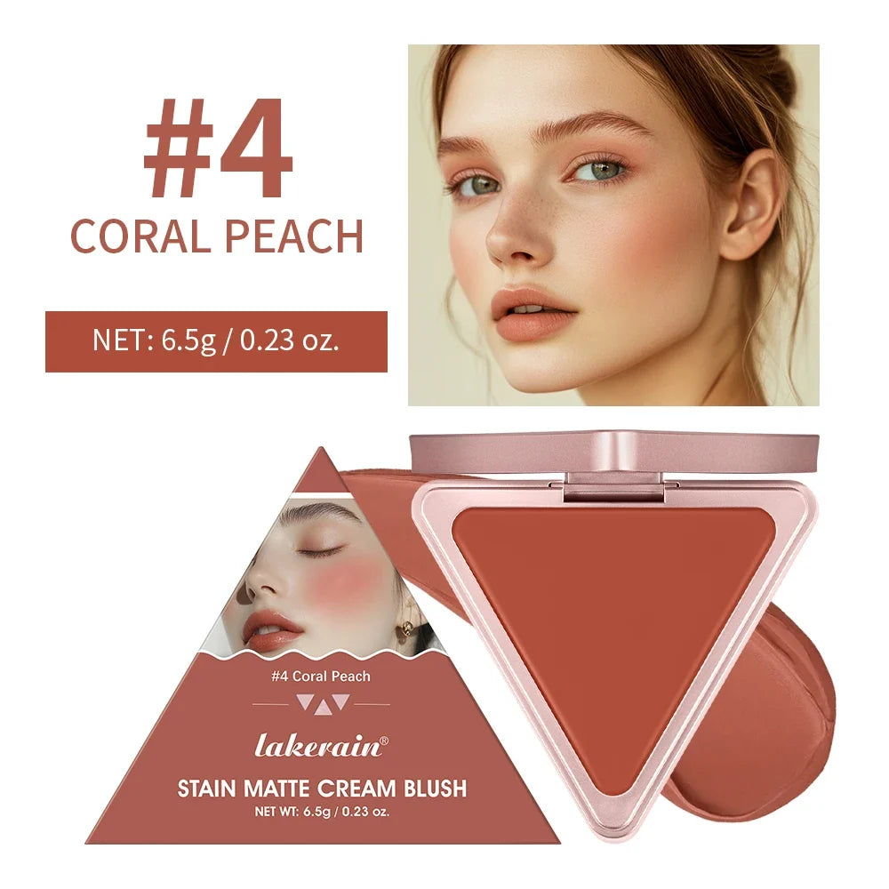 Satin Matte Cream Blush – Long-Lasting, High Pigment | ibcccndc