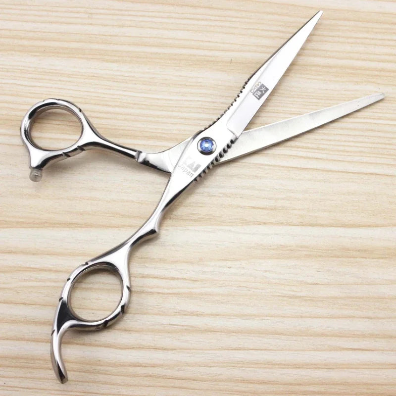 440C 6 Inch Professional Hair Cutting & Thinning Scissors Set