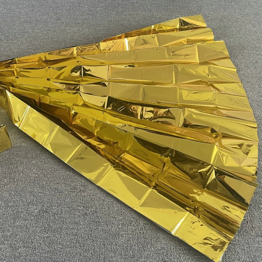 Emergency Thermal Survival Blanket 130×210cm | Foil First Aid