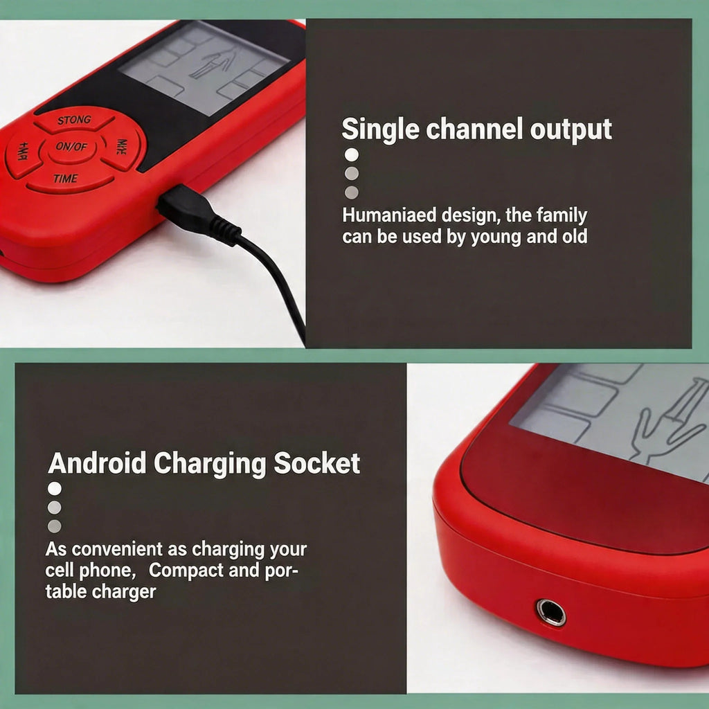 Mini Neck Muscle Massager – Multifunctional Digital Modes
