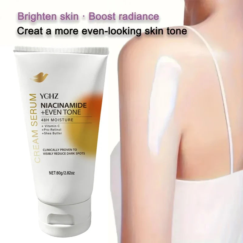 YCHZ Face & Body Brightening Cream – Even Tone, 80g
