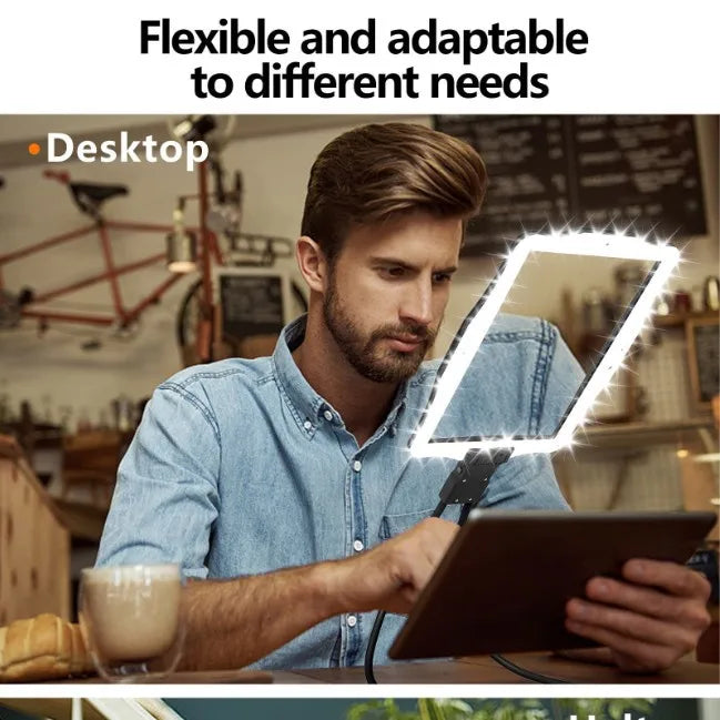 Digital Magnifying Glass – Switchable Screen, Rechargeable
