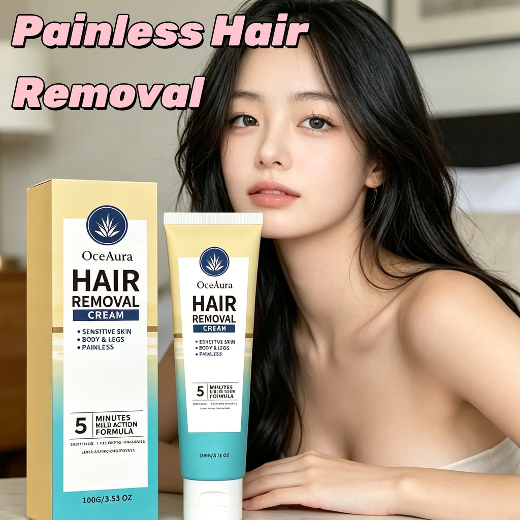 Painless Hair Removal Cream – Smooth Depilatory Lotion 100g