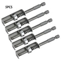 Spring-Loaded Screw Holder Bit | Anti-Drop Driver Bit 1/3/5 Pk