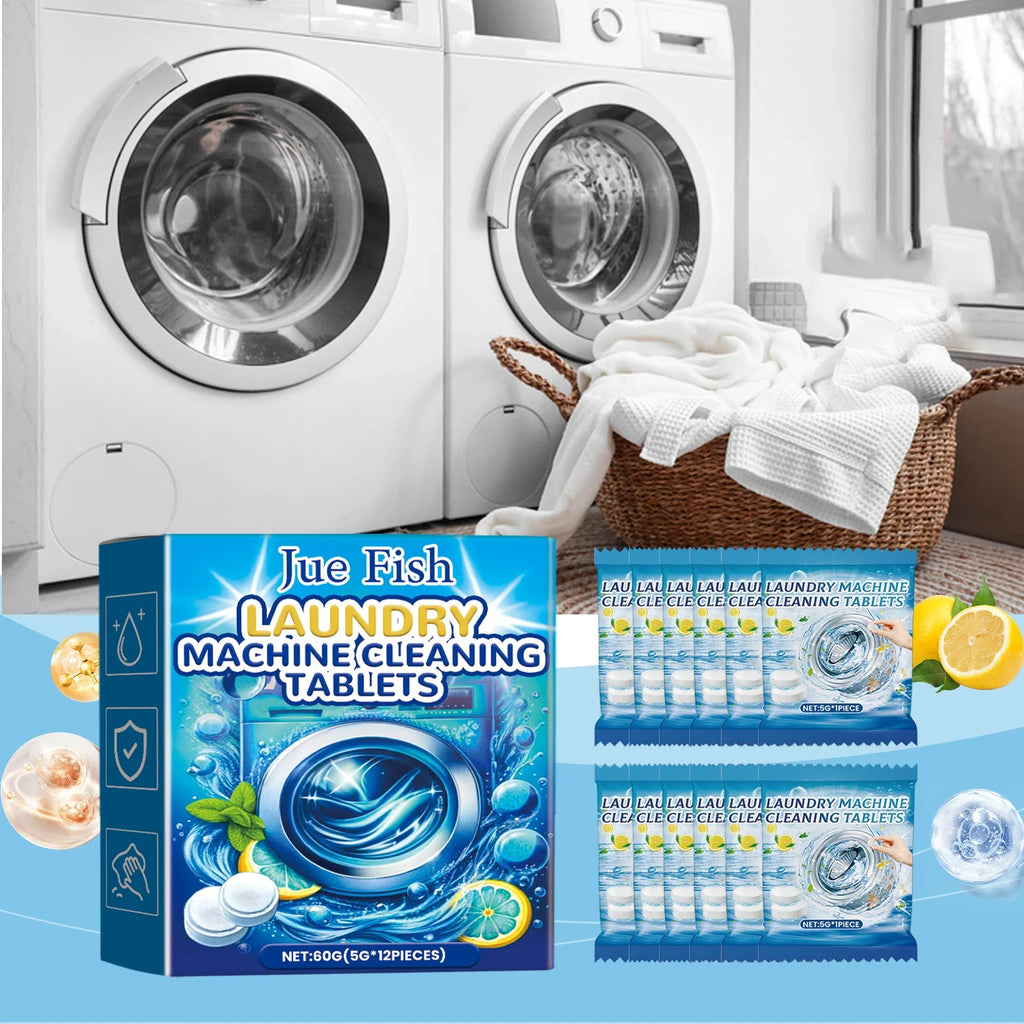 Washing Machine Cleaner Tablets – Deep Clean, Odor Removal