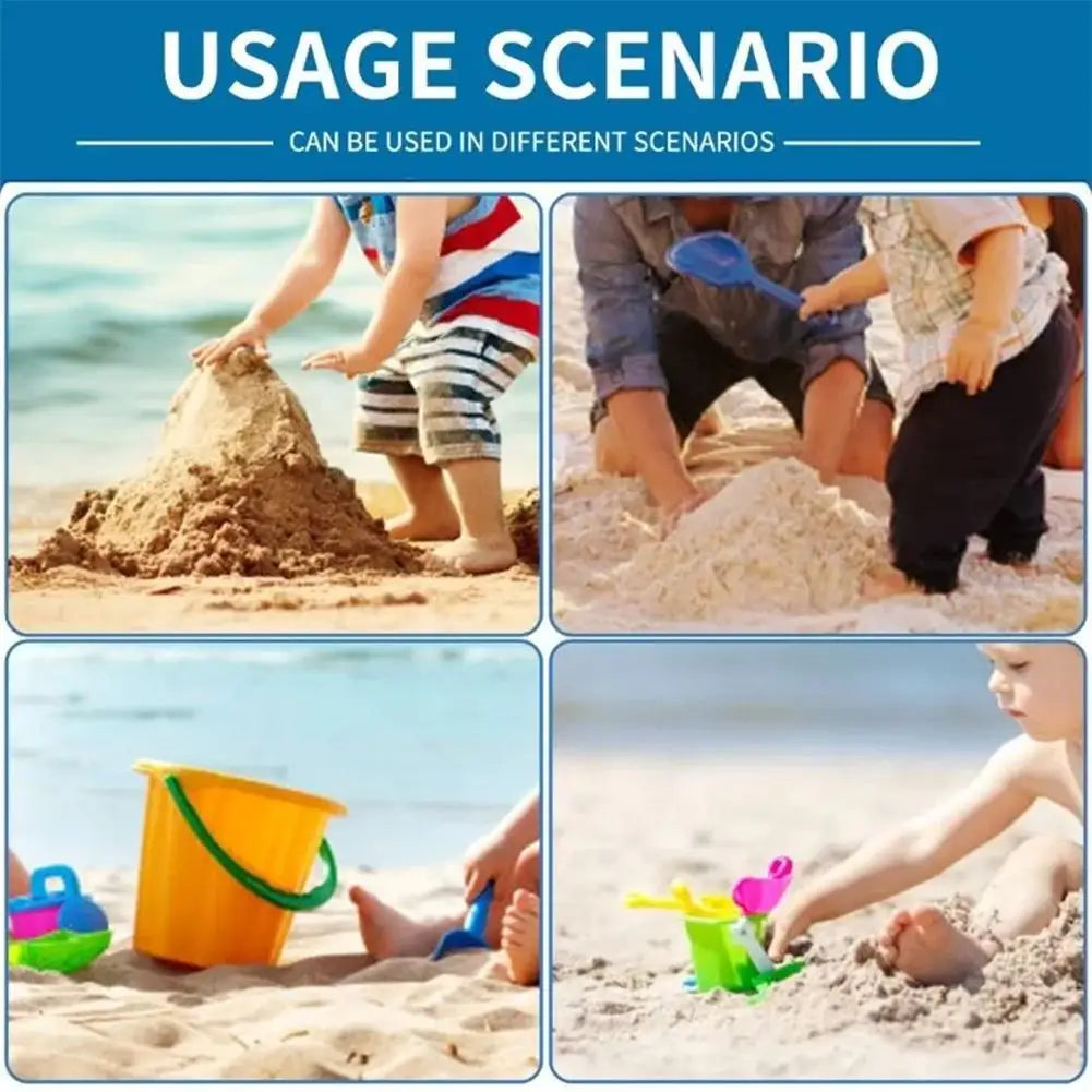 Kids Beach Sand & Water Play Set – Shovel, Rake & Bucket