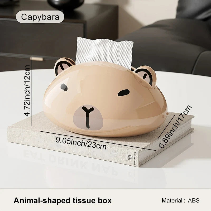 1 Cute Panda Tissue Box Kitchen Napkin Storage Cartoon Toilet Paper