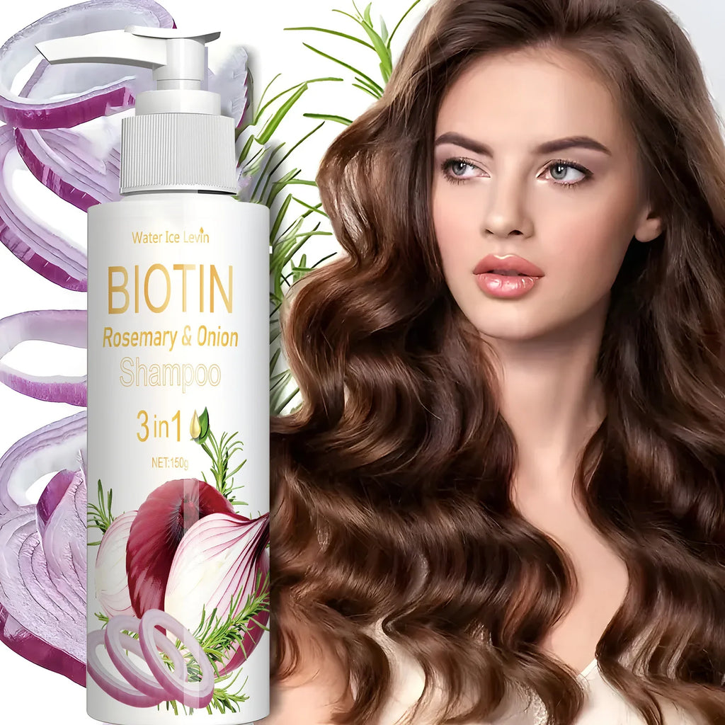 Biotin Rosemary & Onion 3-in-1 Shampoo | Thickening & Scalp Care
