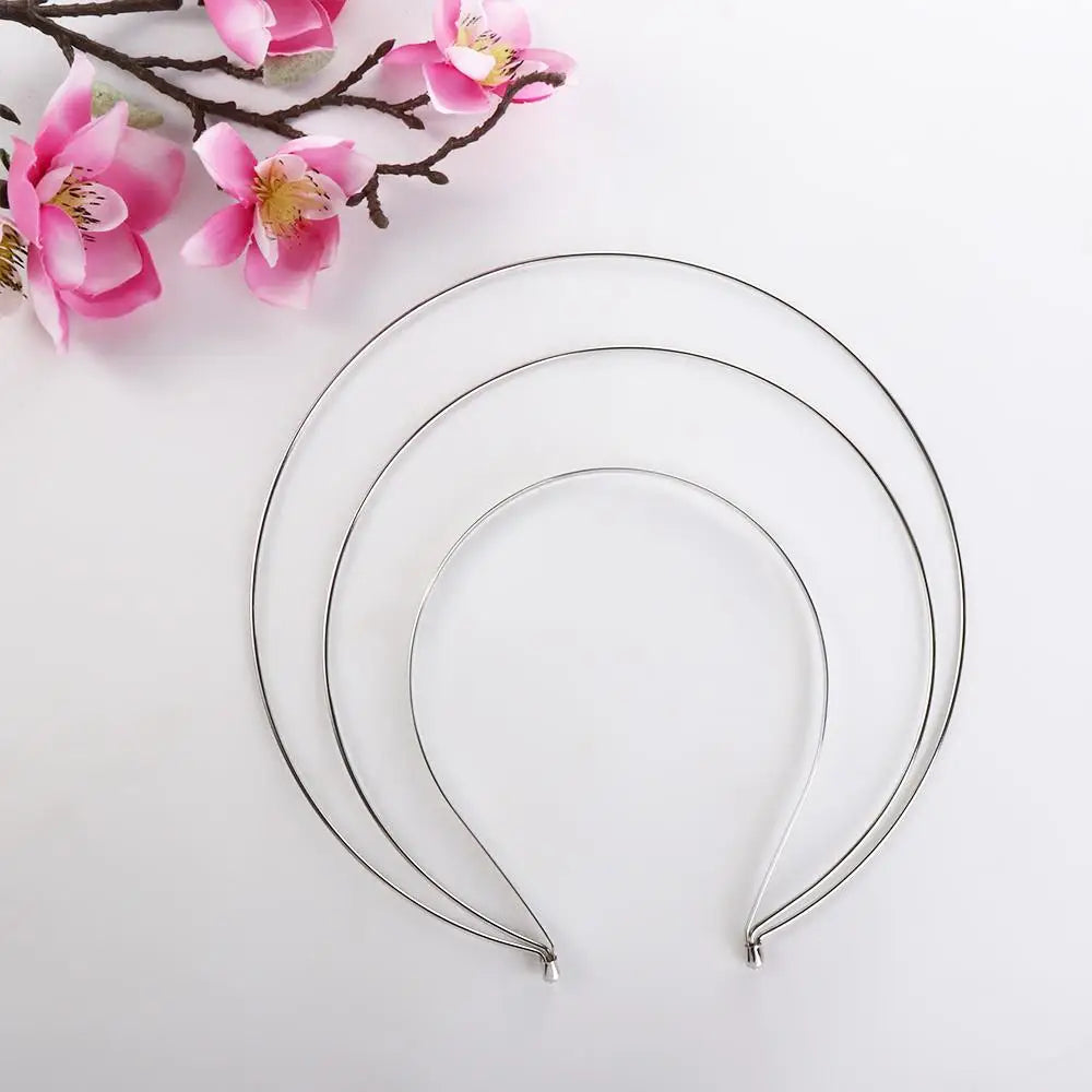 Korean Metal Crown Headband – Multi-Layer Non-Slip Hair Hoop