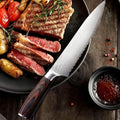 8-Inch Serrated Stainless Steel Bread & Kitchen Knife